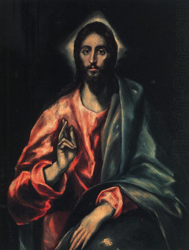 The Saviour, El Greco